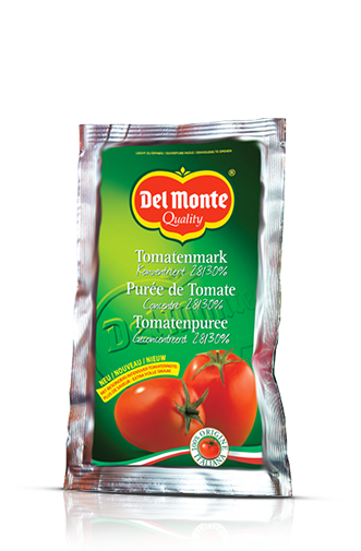 Del Monte Europe Doy Pack Double Concentrate Tomato Paste